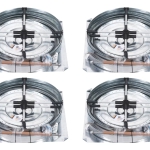 Kit 4 Exaustor Eólico Mobi 24 Polegadas Completo S/juros