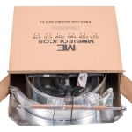 Exaustor Eólico Mobi 17 Polegadas Completo Regulador+vedação